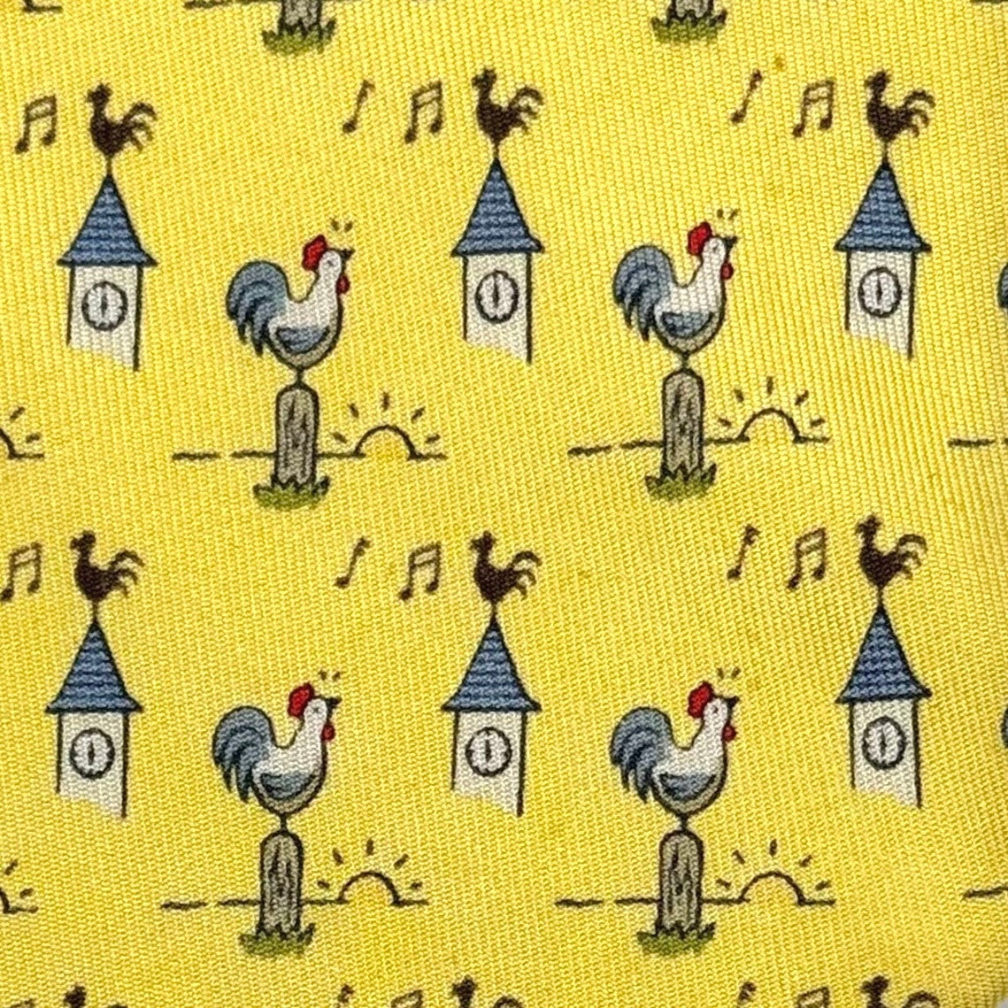 Hermes ‘Rooster’ Tie