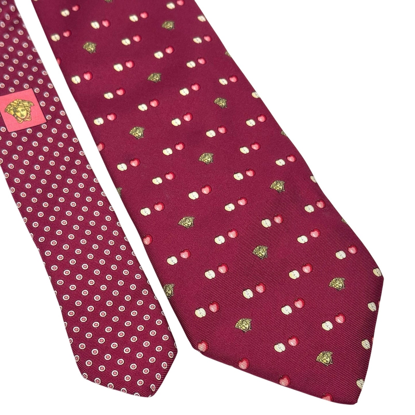 Versace Apple Pattern Tie