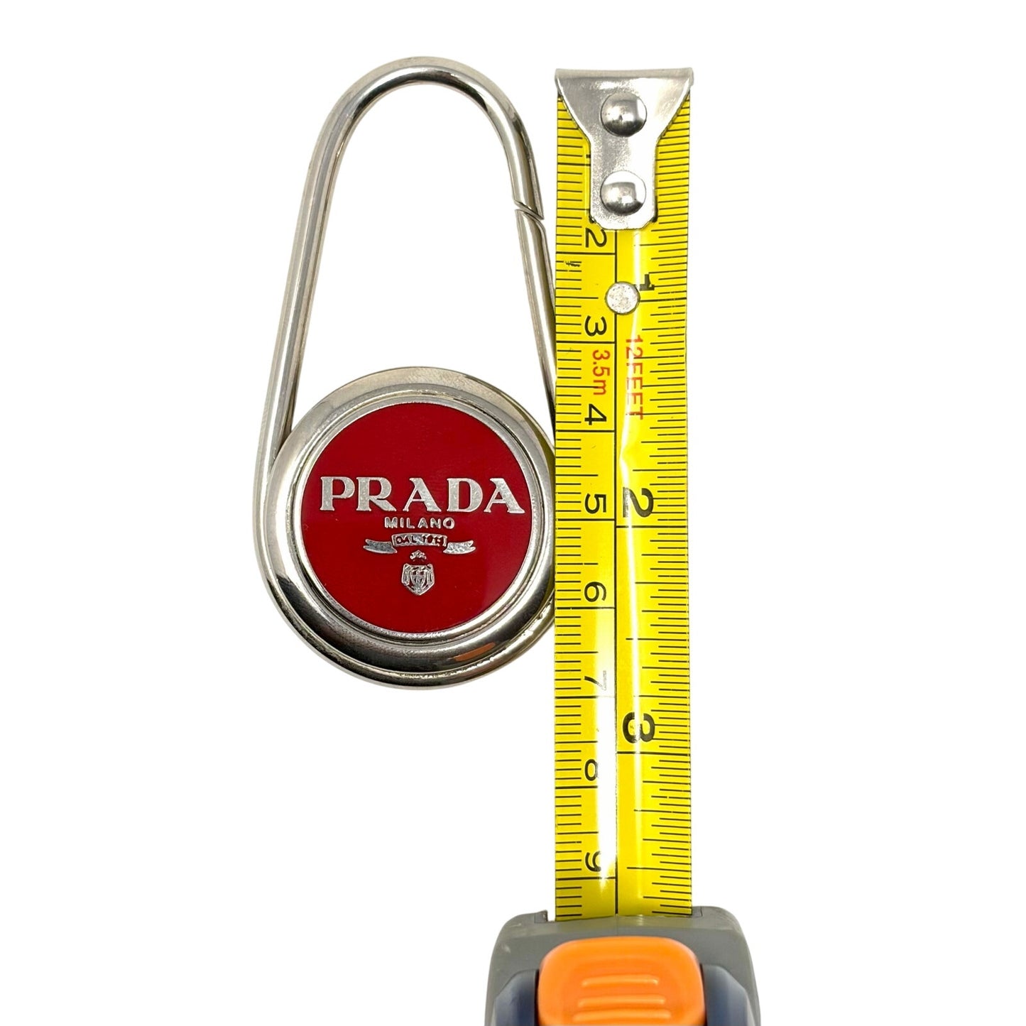 Prada Vintage Metal Keyring