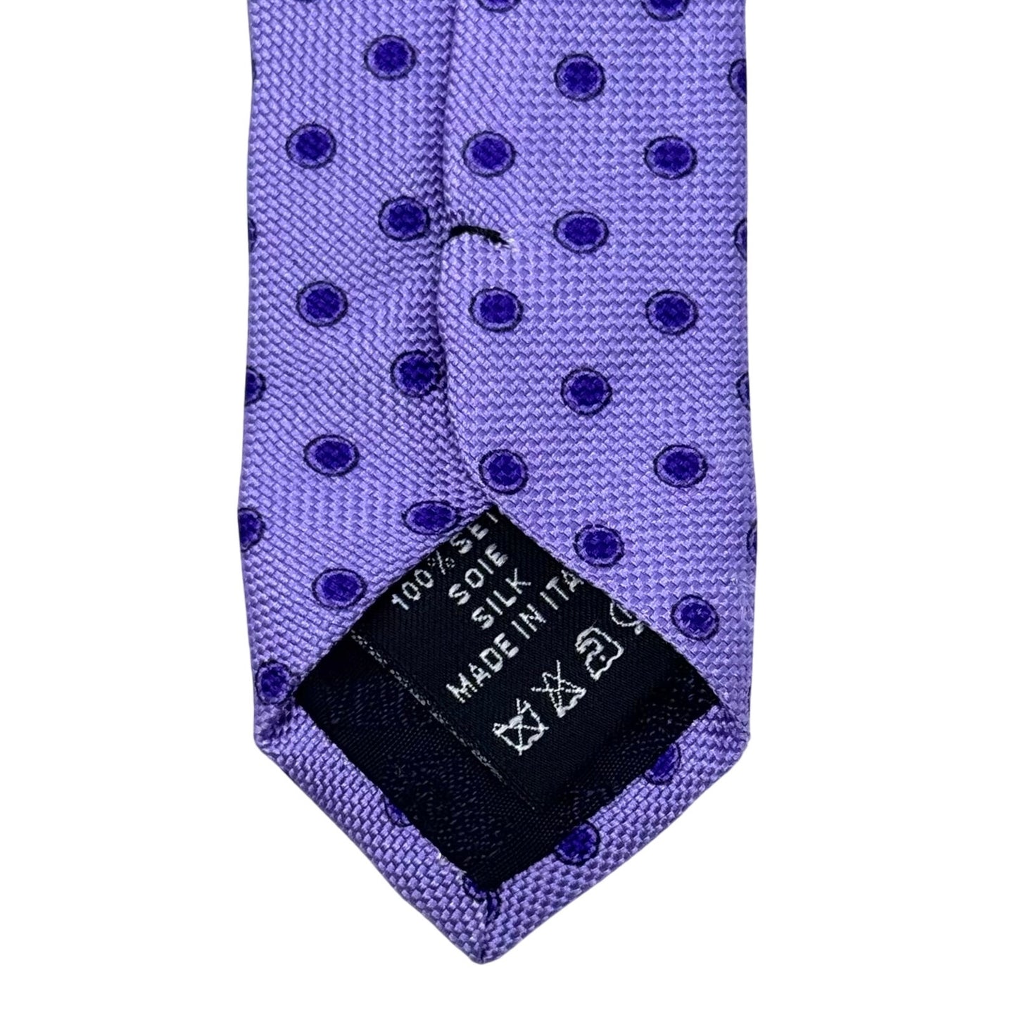 Versace Purple Medusa Tie