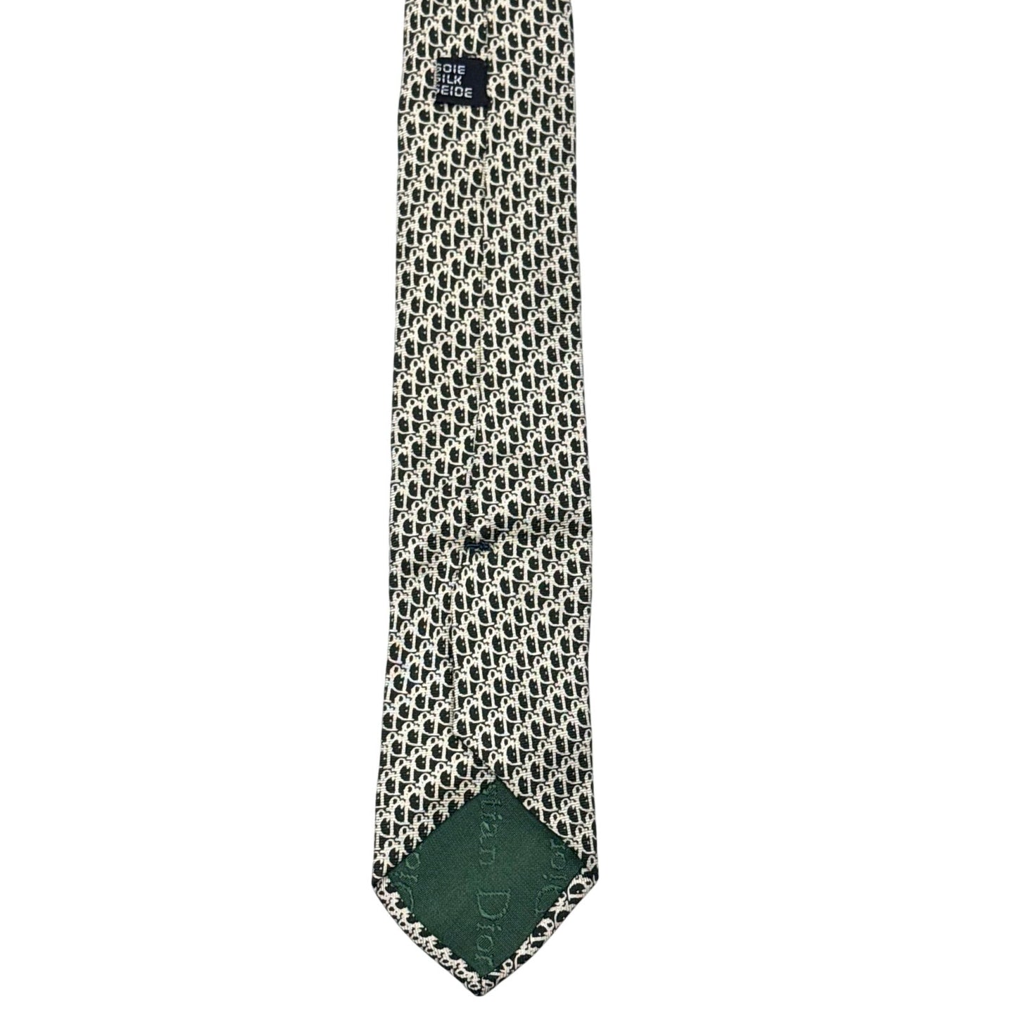 Christian Dior Oblique Pattern Tie