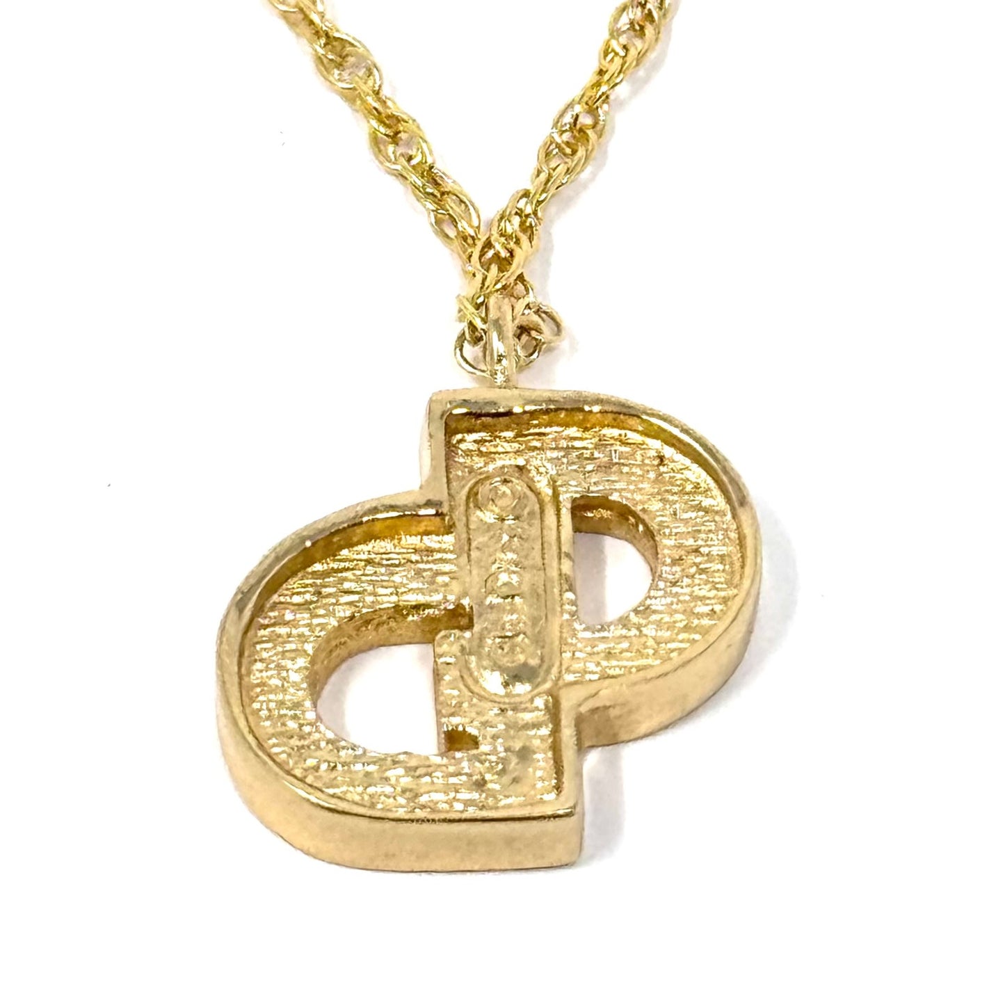 Dior Crystal ‘CD’ Pendant