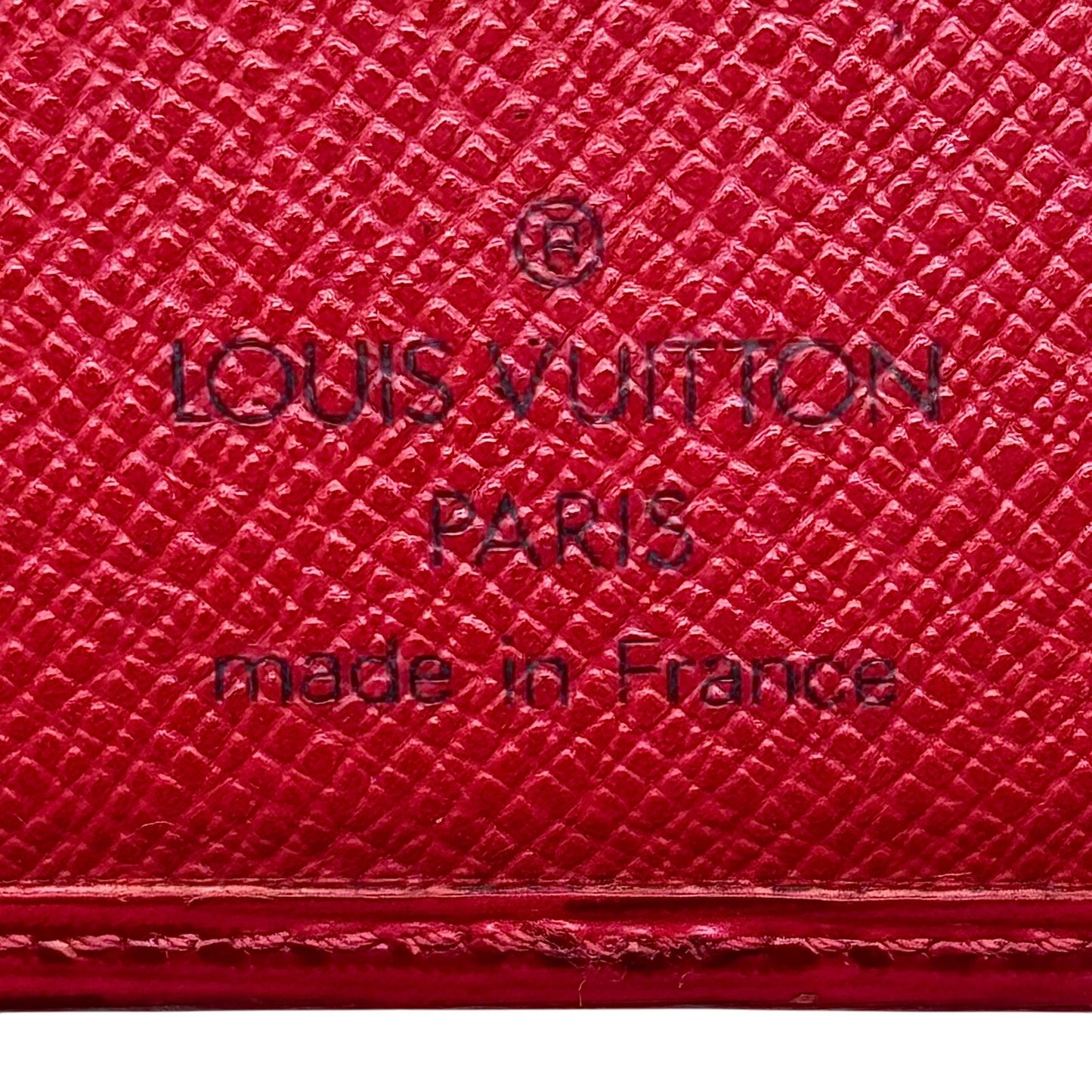 Louis Vuitton Red Pocket Organizer