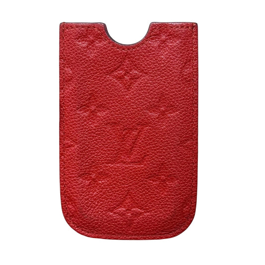 Louis Vuitton Red Sleeve Wallet