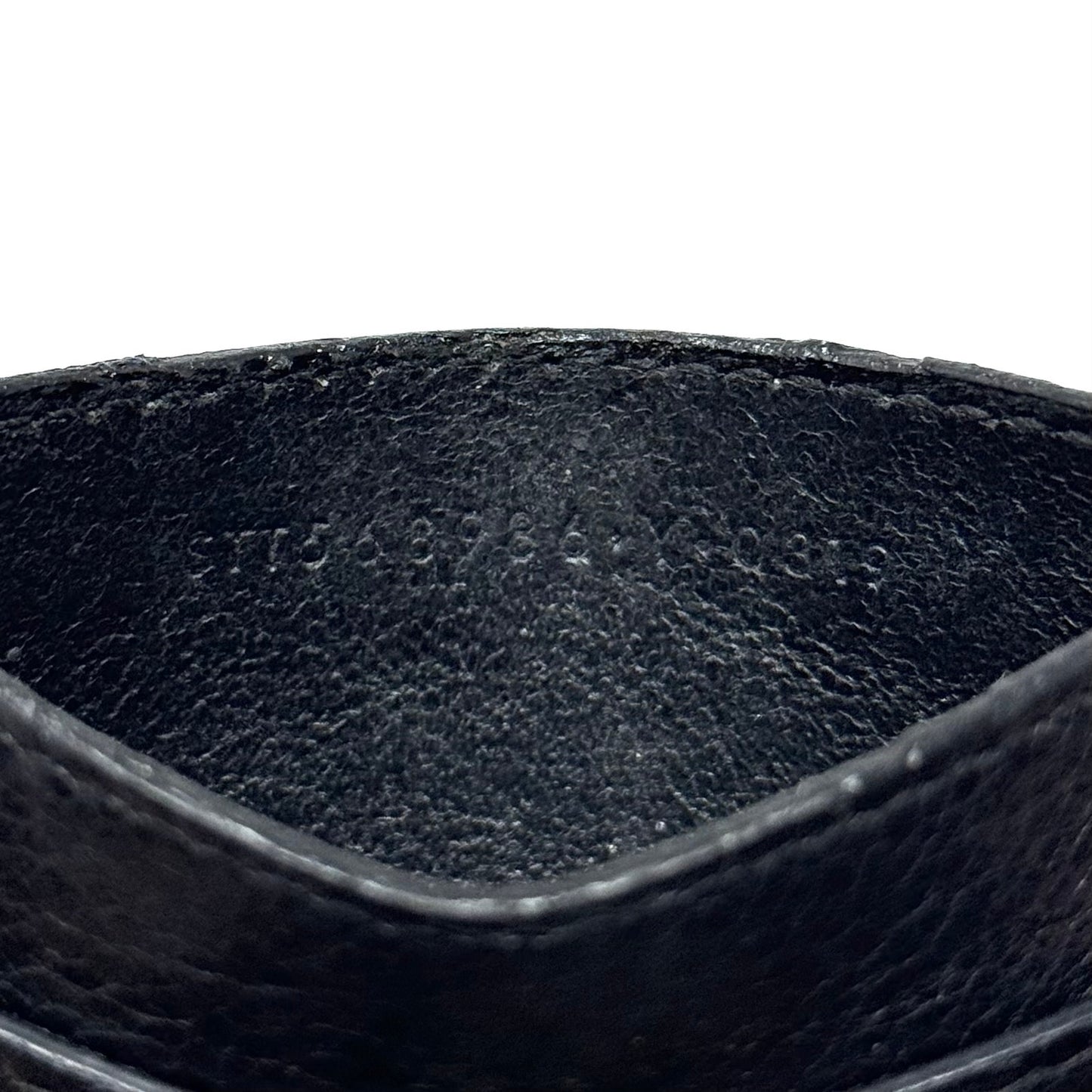 YSL All Black Cardholder Wallet