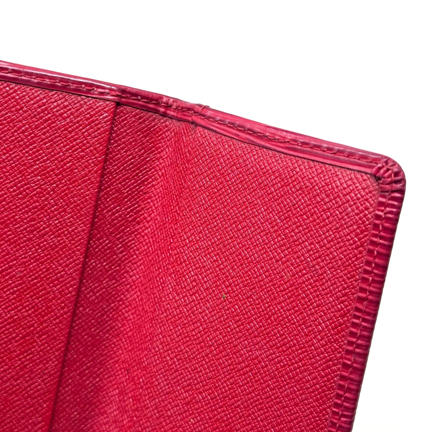Louis Vuitton Red Bifold Wallet