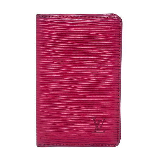 Louis Vuitton Red Bifold Wallet