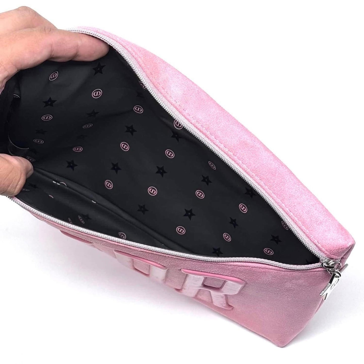 Dior Pink Zipper Pouch