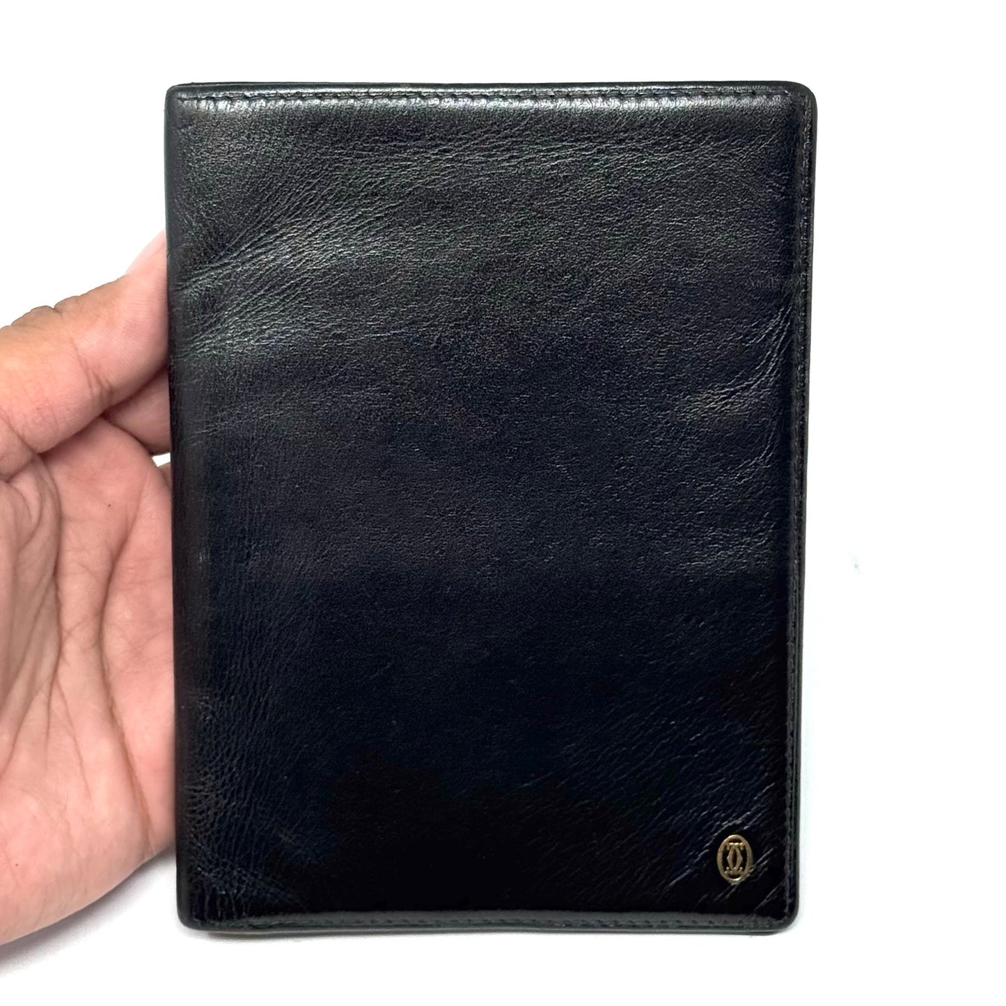 Cartier Black Passport Case