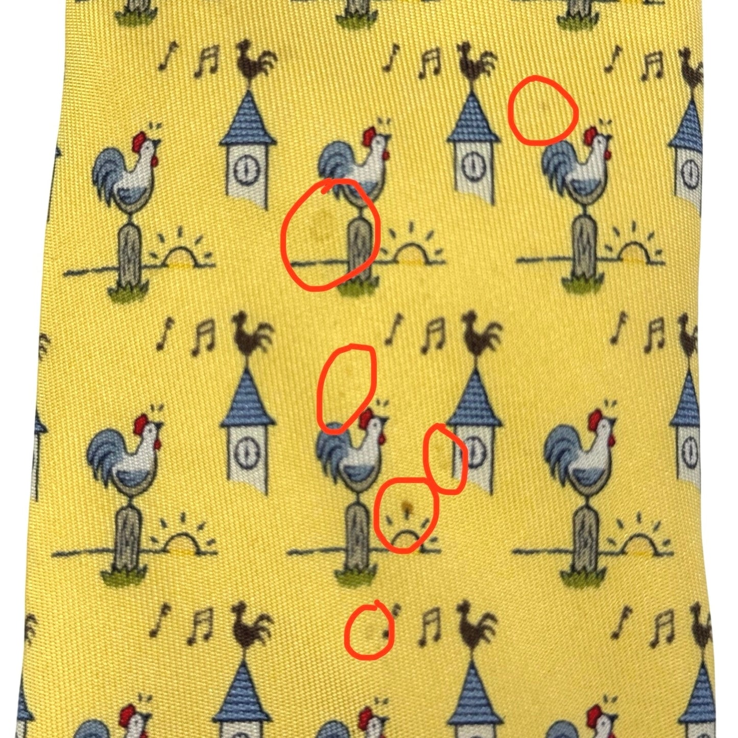 Hermes ‘Rooster’ Tie