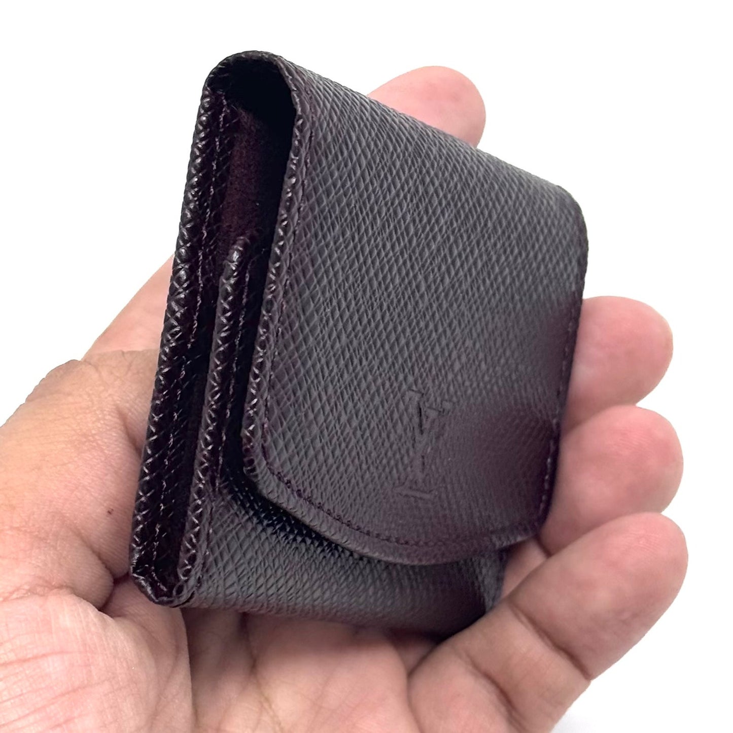 Louis Vuitton Dark Red Cufflink Case