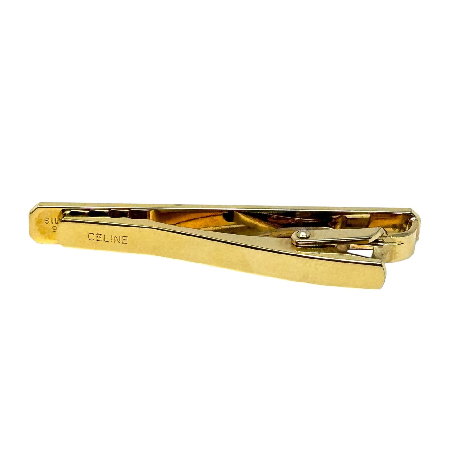 Celine Two-Tone Tie Clip
