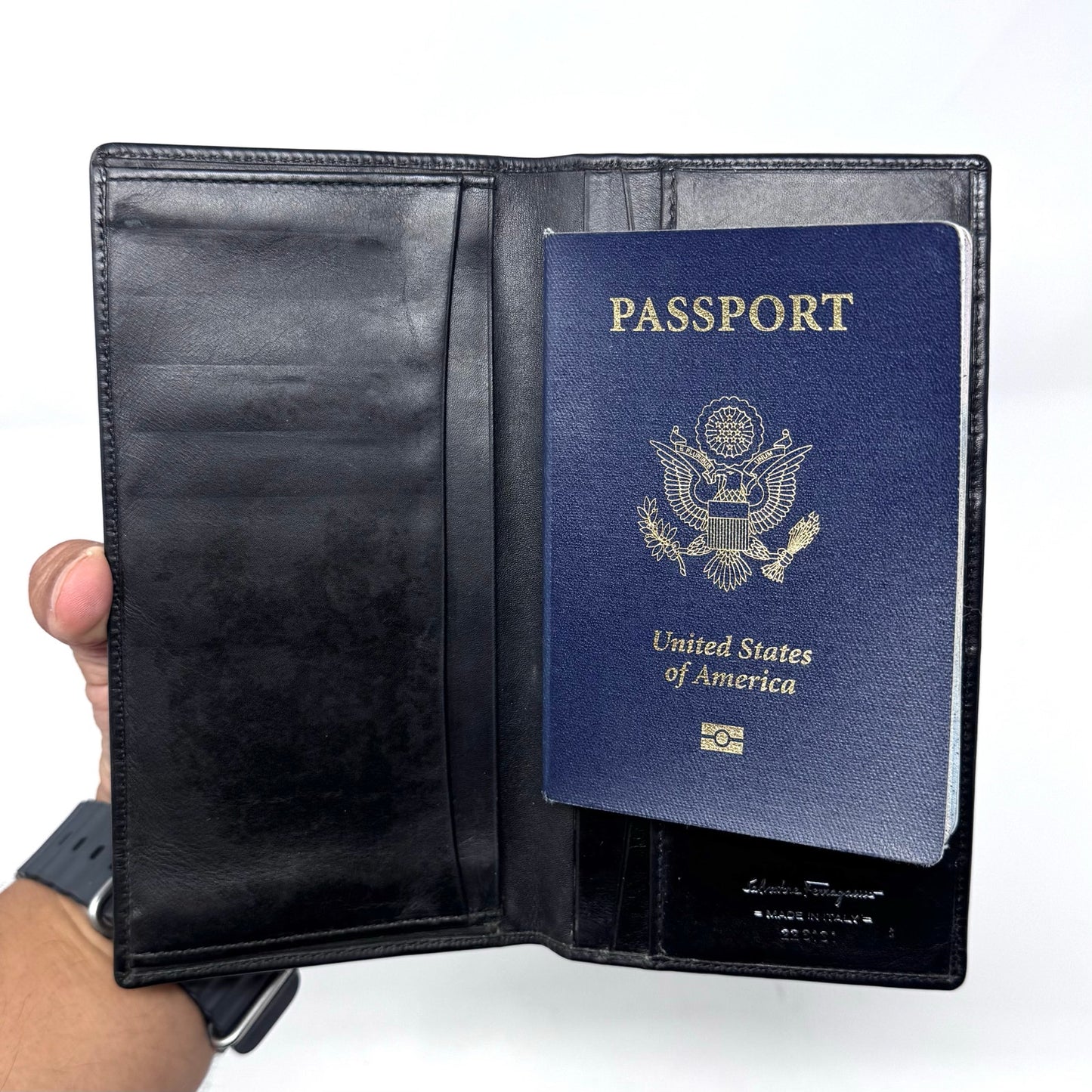 Salvatore Ferragamo Long Wallet / Passport Case