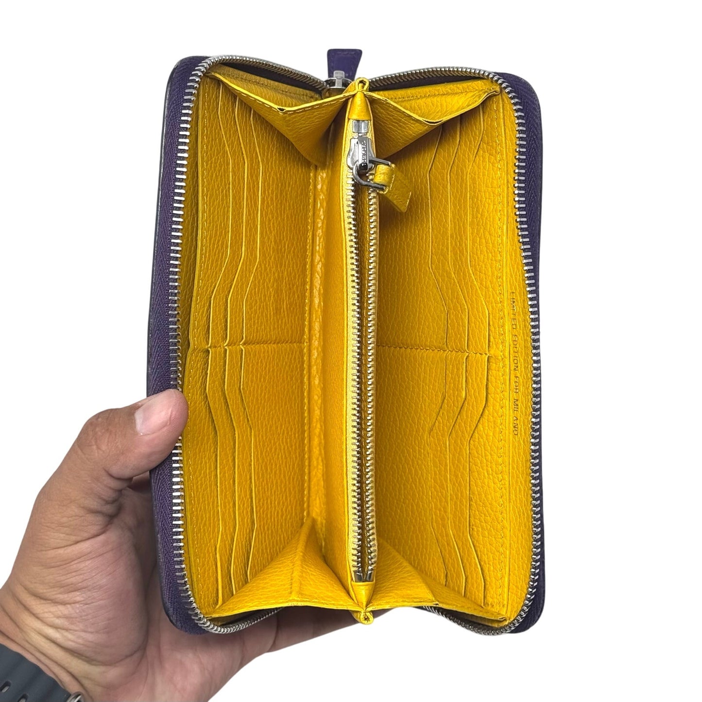 Tom Ford Purple Long Wallet