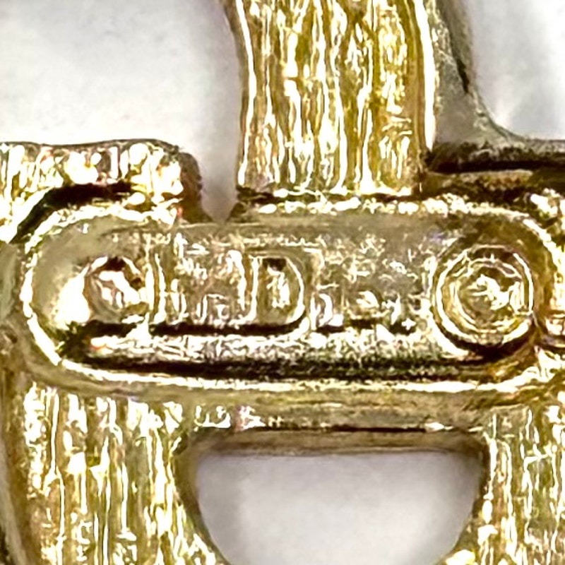 Dior Crystal ‘CD’ Pendant