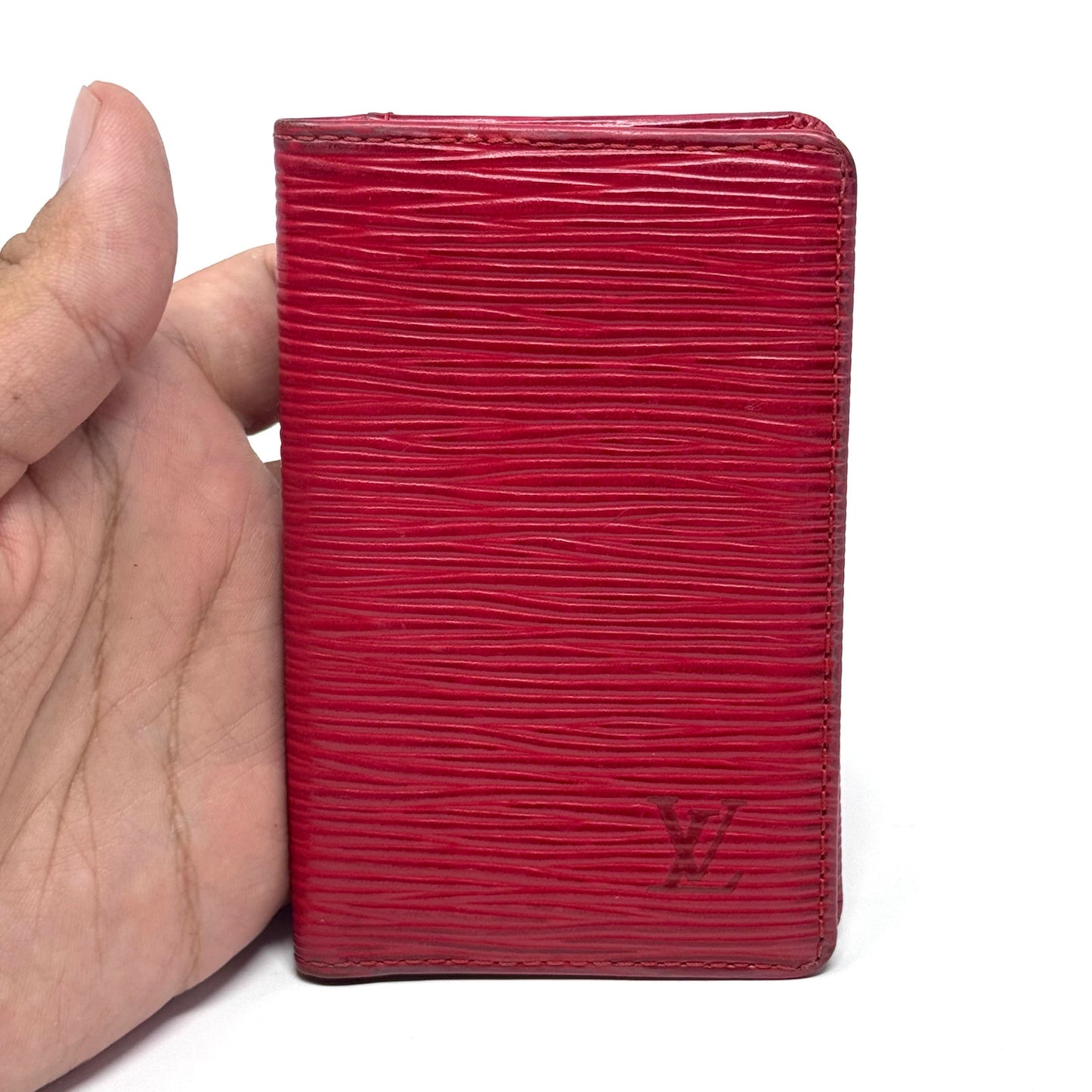 Louis Vuitton Red Bifold Wallet