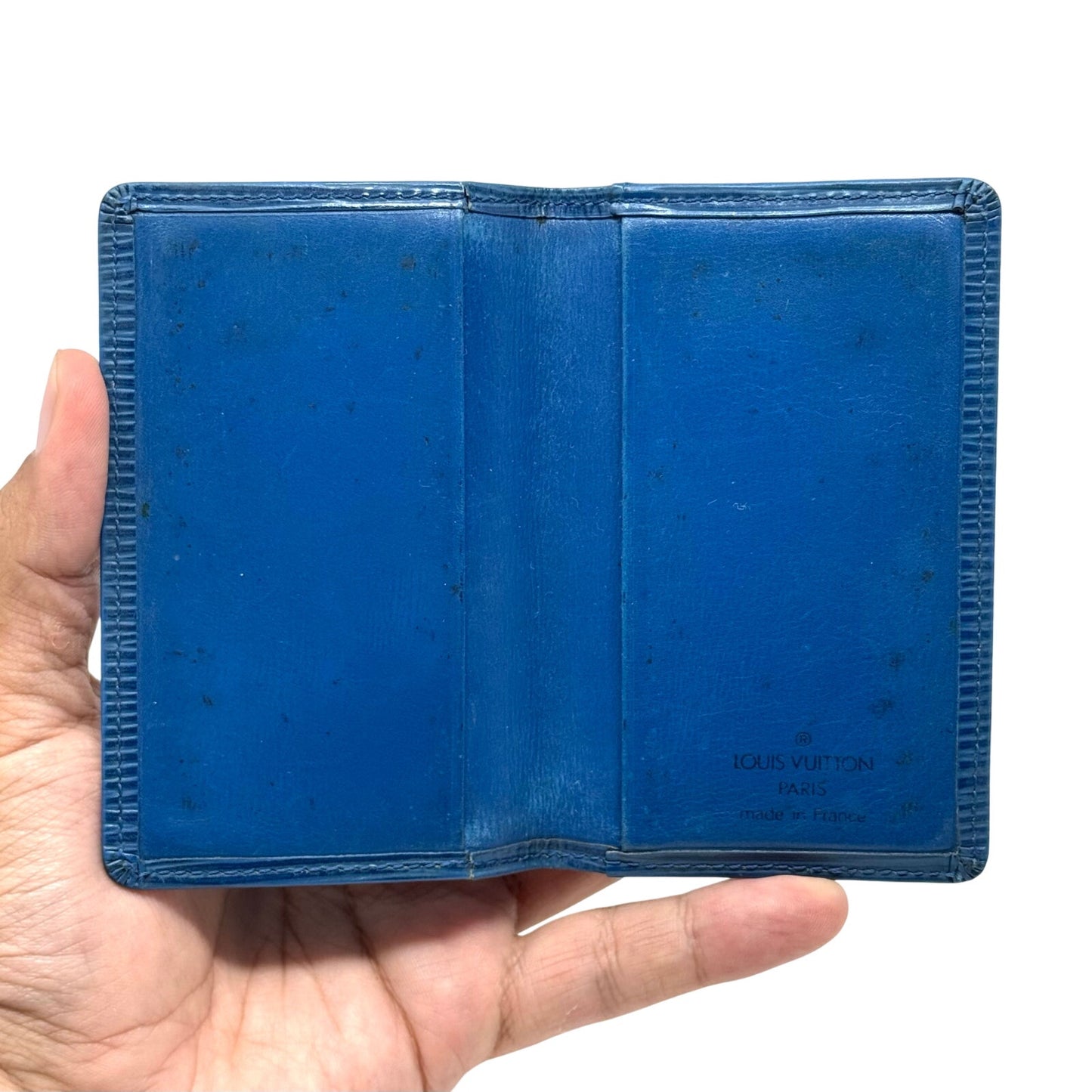 Louis Vuitton Blue Bifold Wallet