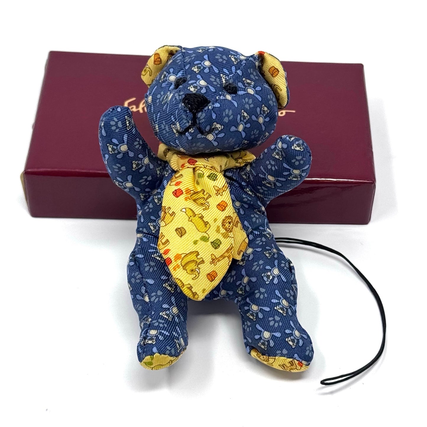 Salvatore Ferragamo Mini Bear Keychain