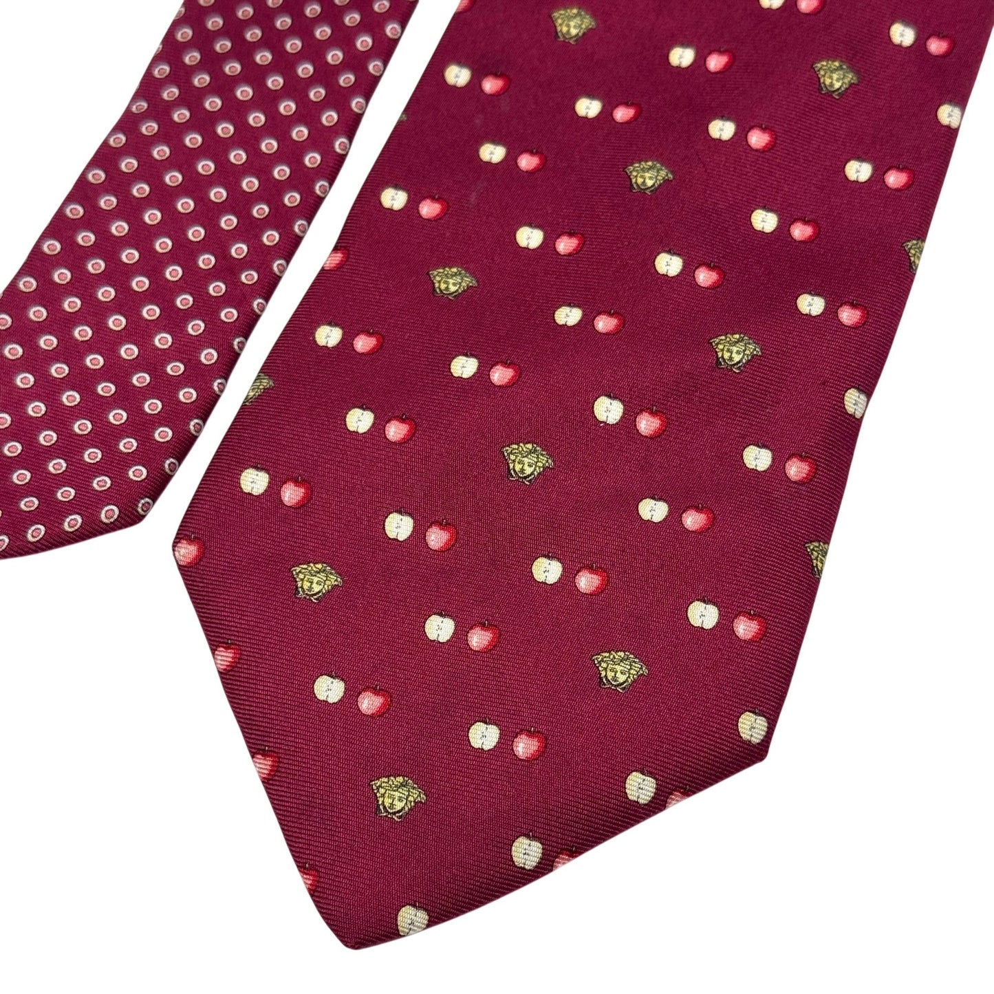 Versace Apple Pattern Tie