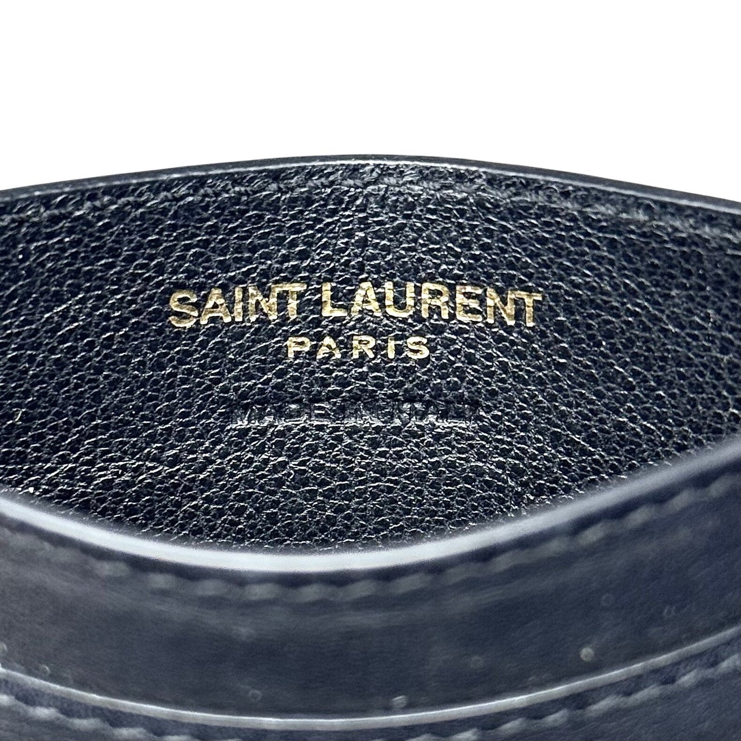 YSL Logo Cardholder Wallet
