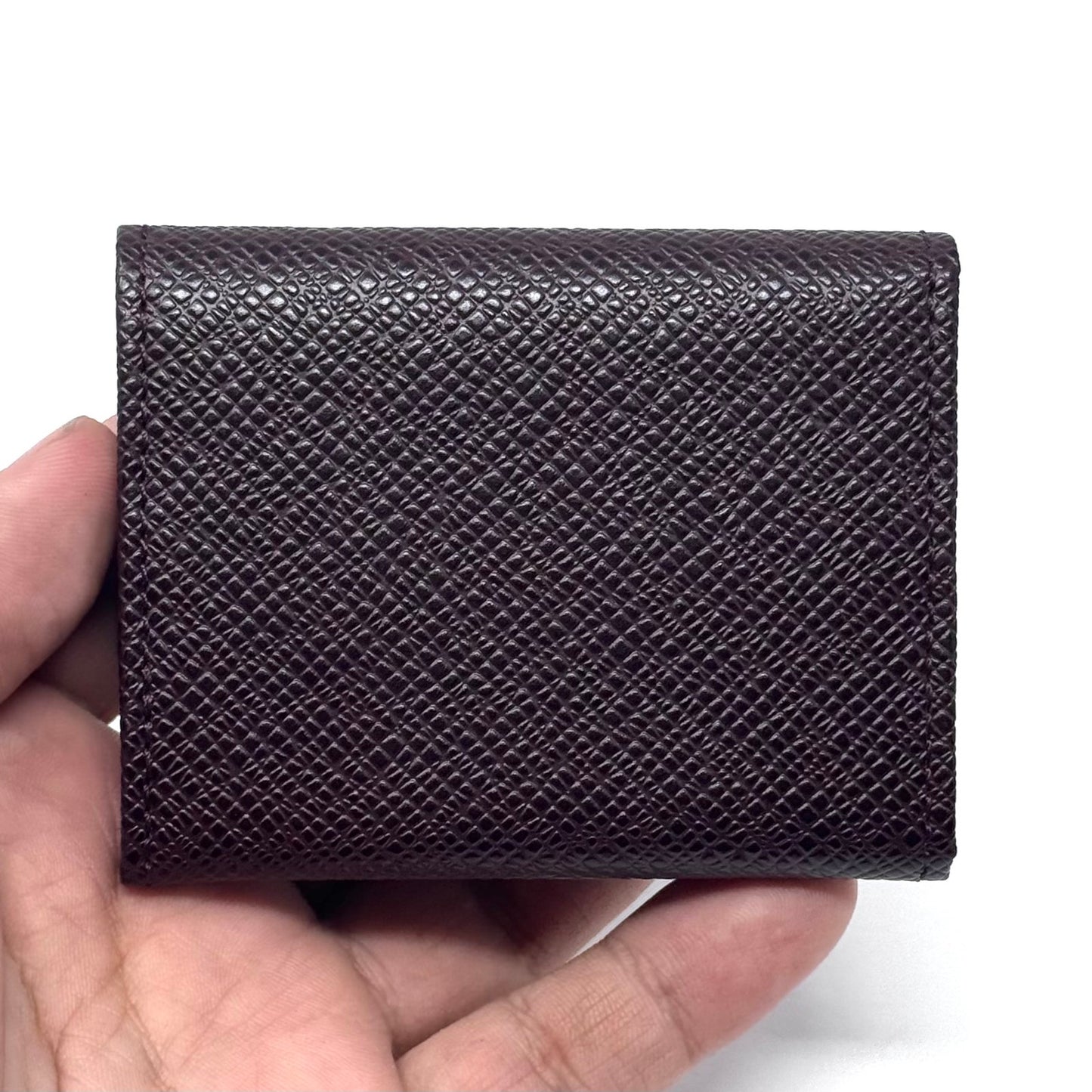Louis Vuitton Dark Red Cufflink Case