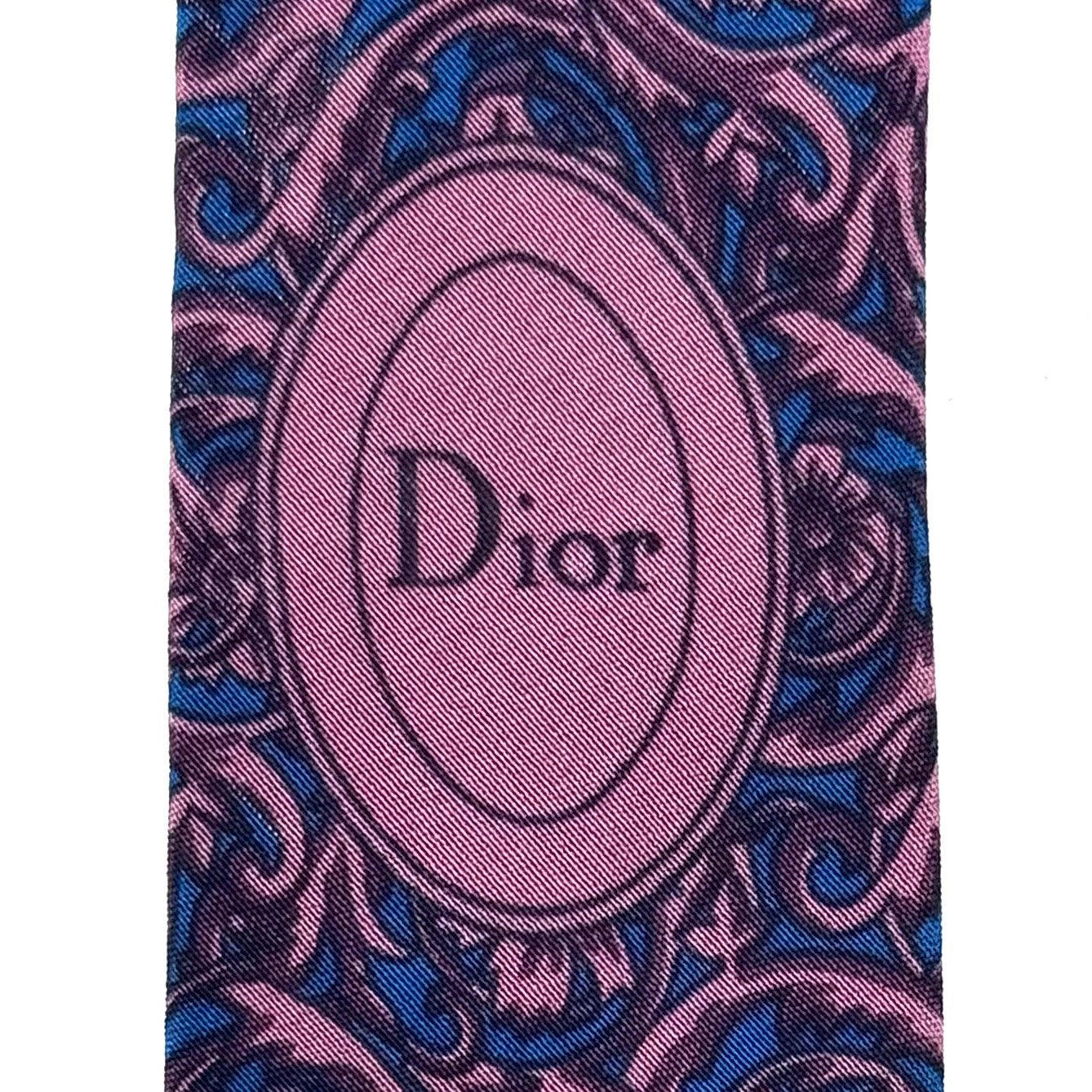 Christian Dior Abstract Pattern Tie