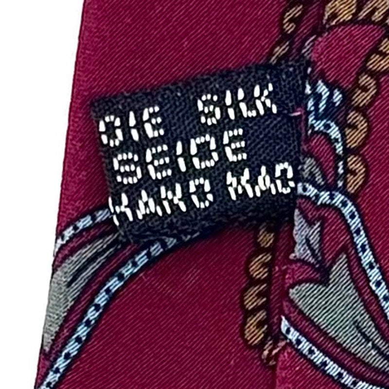 Christian Dior Abstract Pattern Tie