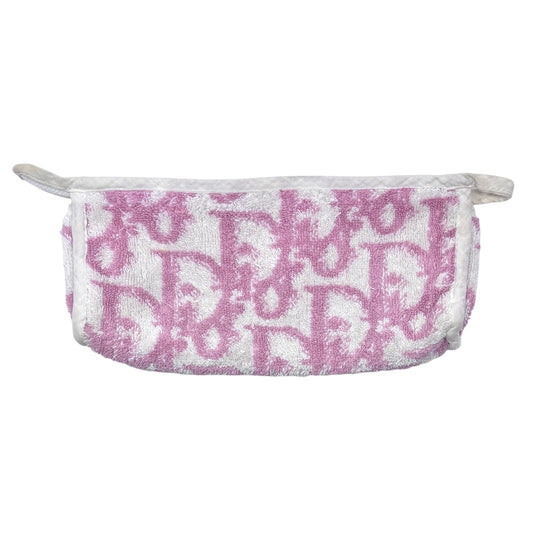 Dior Oblique Terry Cloth Pouch