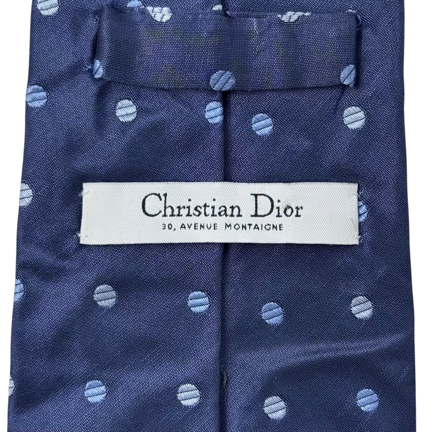 Christian Dior Polka-Dot Pattern Tie