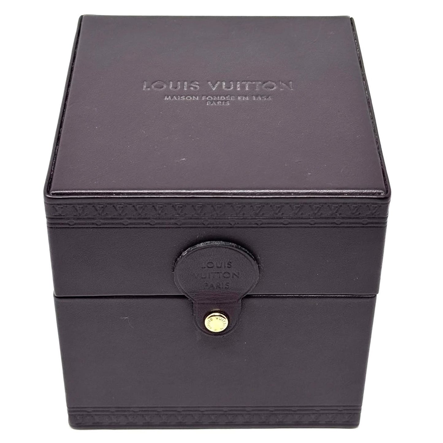 Louis Vuitton Brown Watch Box