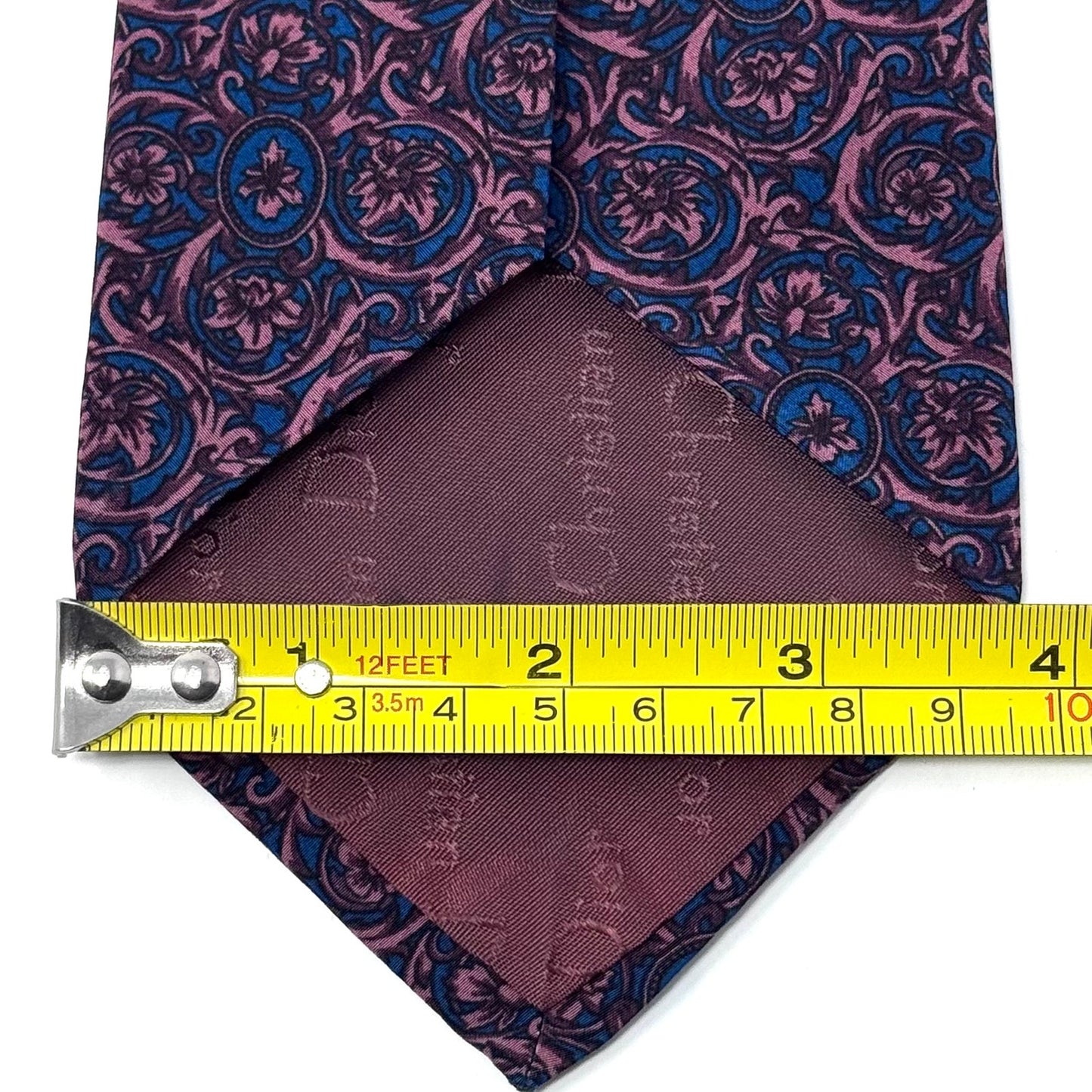 Christian Dior Abstract Pattern Tie