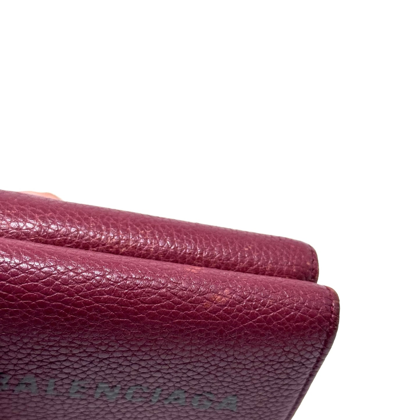 Balenciaga Logo Bifold Wallet