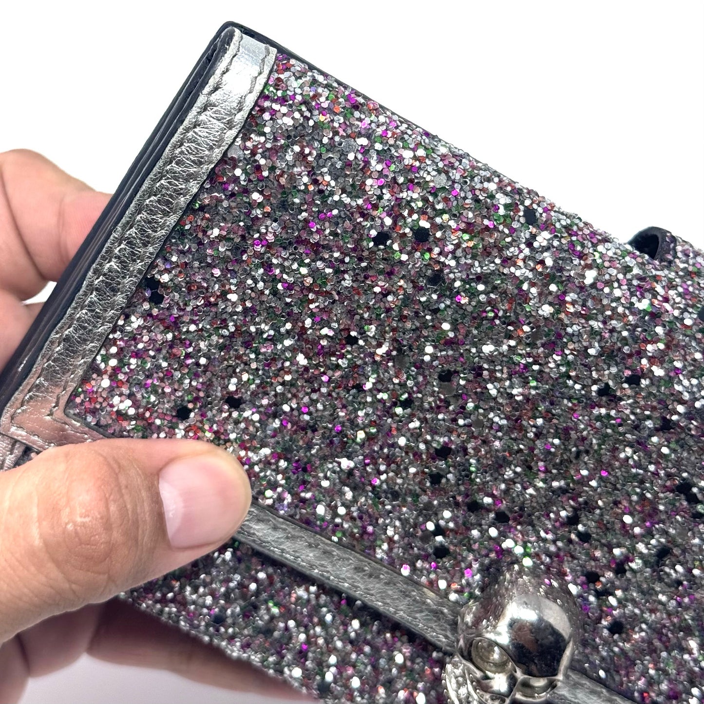 Alexander McQueen Glitter Wallet