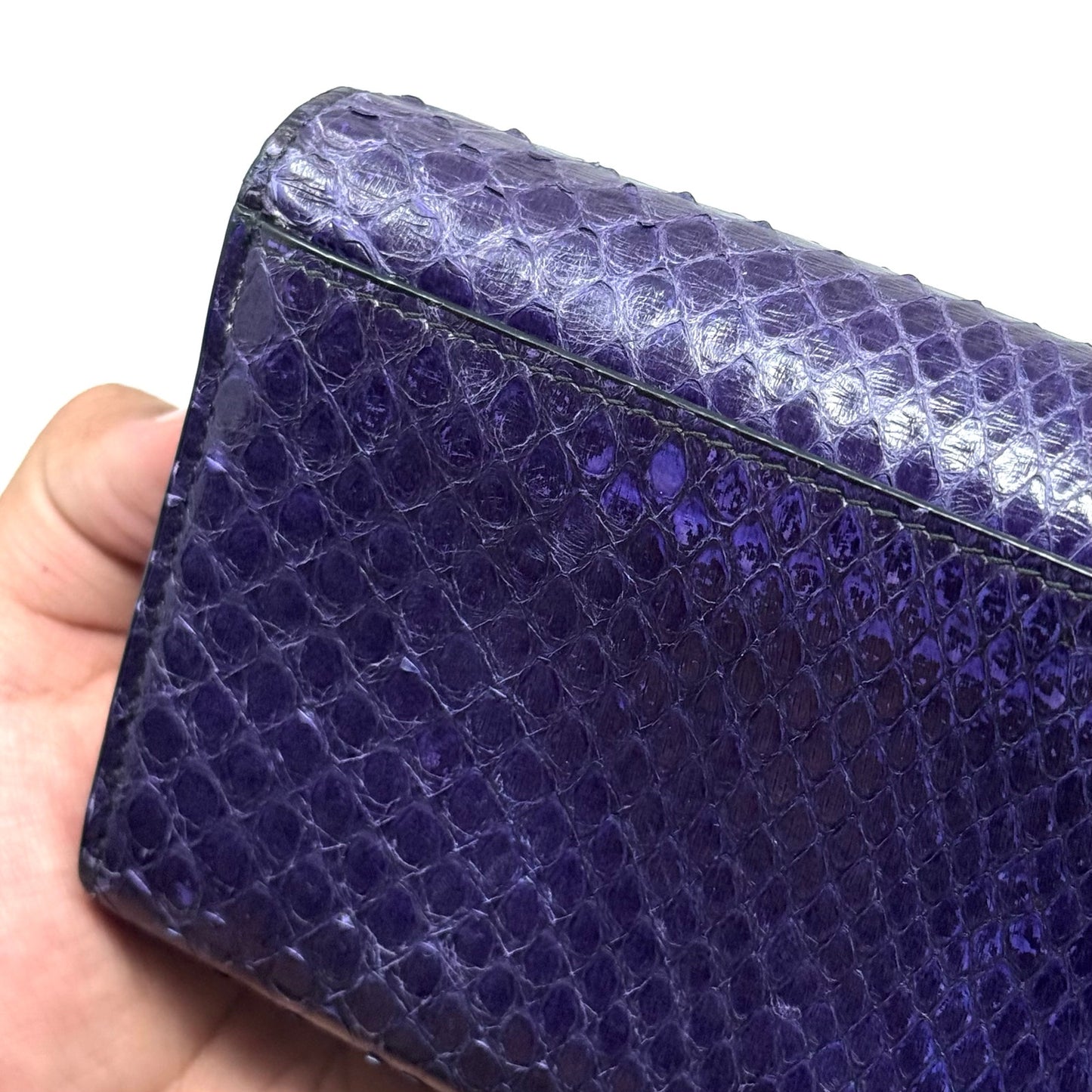 Tom Ford Purple Python Wallet