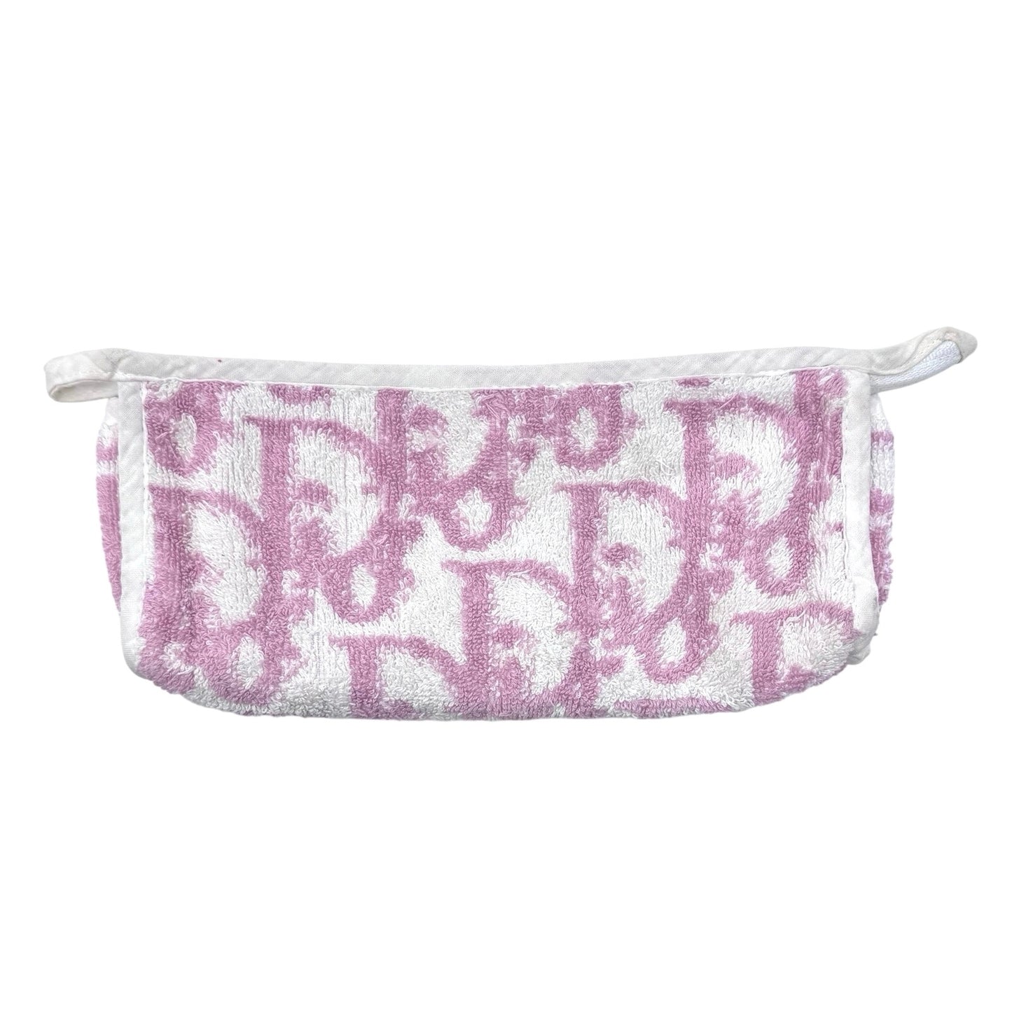 Dior Oblique Terry Cloth Pouch
