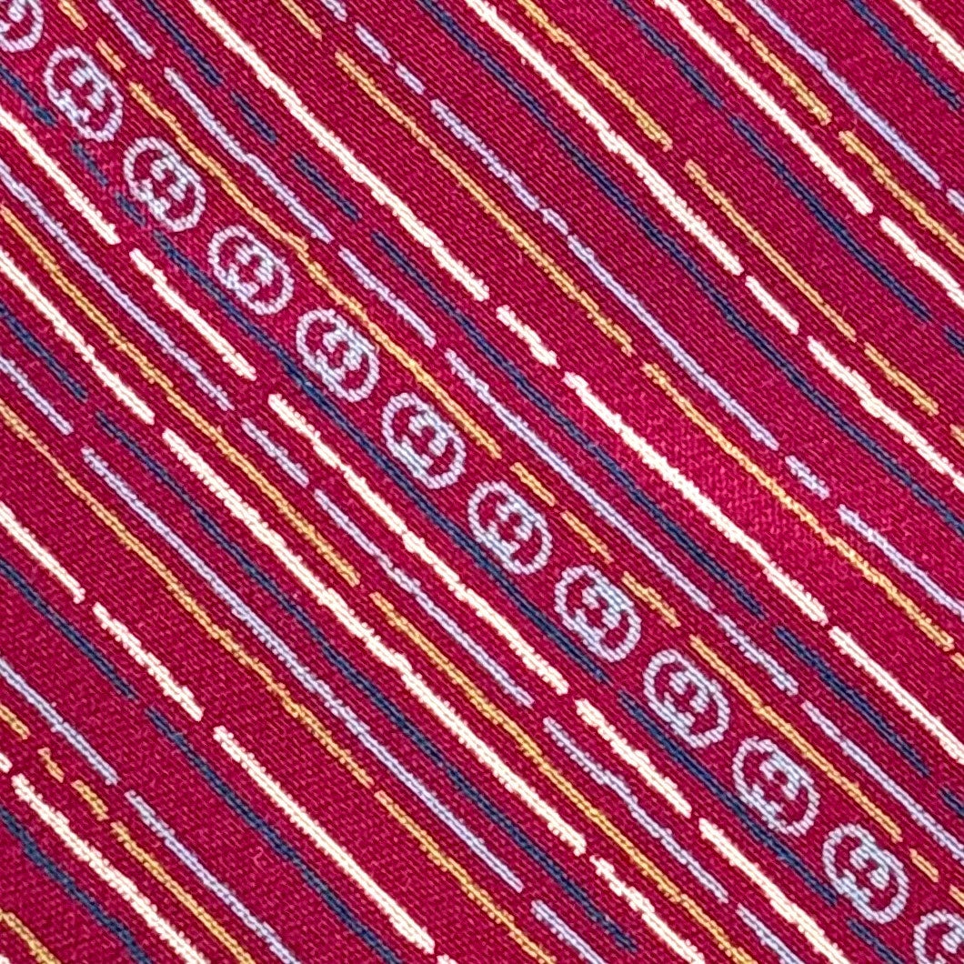 Gucci Vintage ‘GG’ Pattern Tie