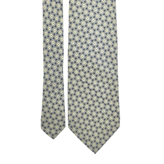 Christian Dior Whirlpool Pattern Tie