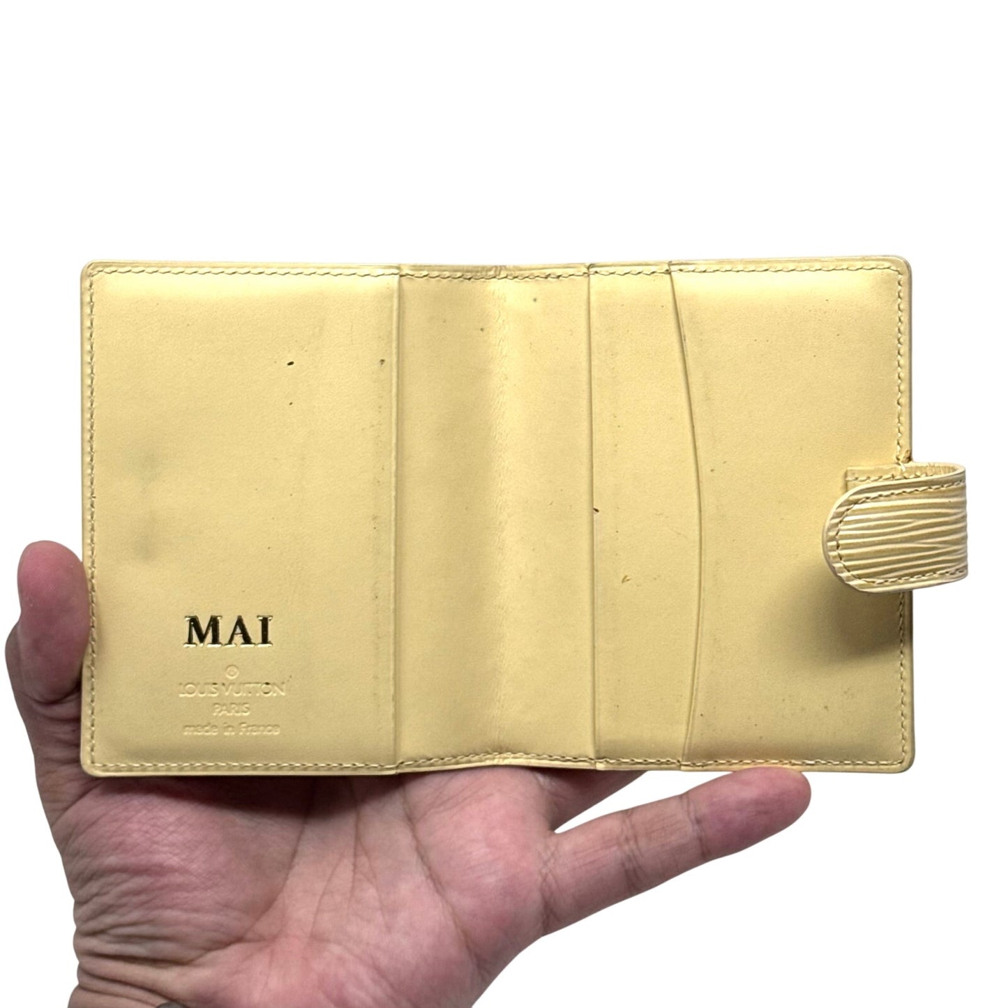 Louis Vuitton Epi Buckle Wallet