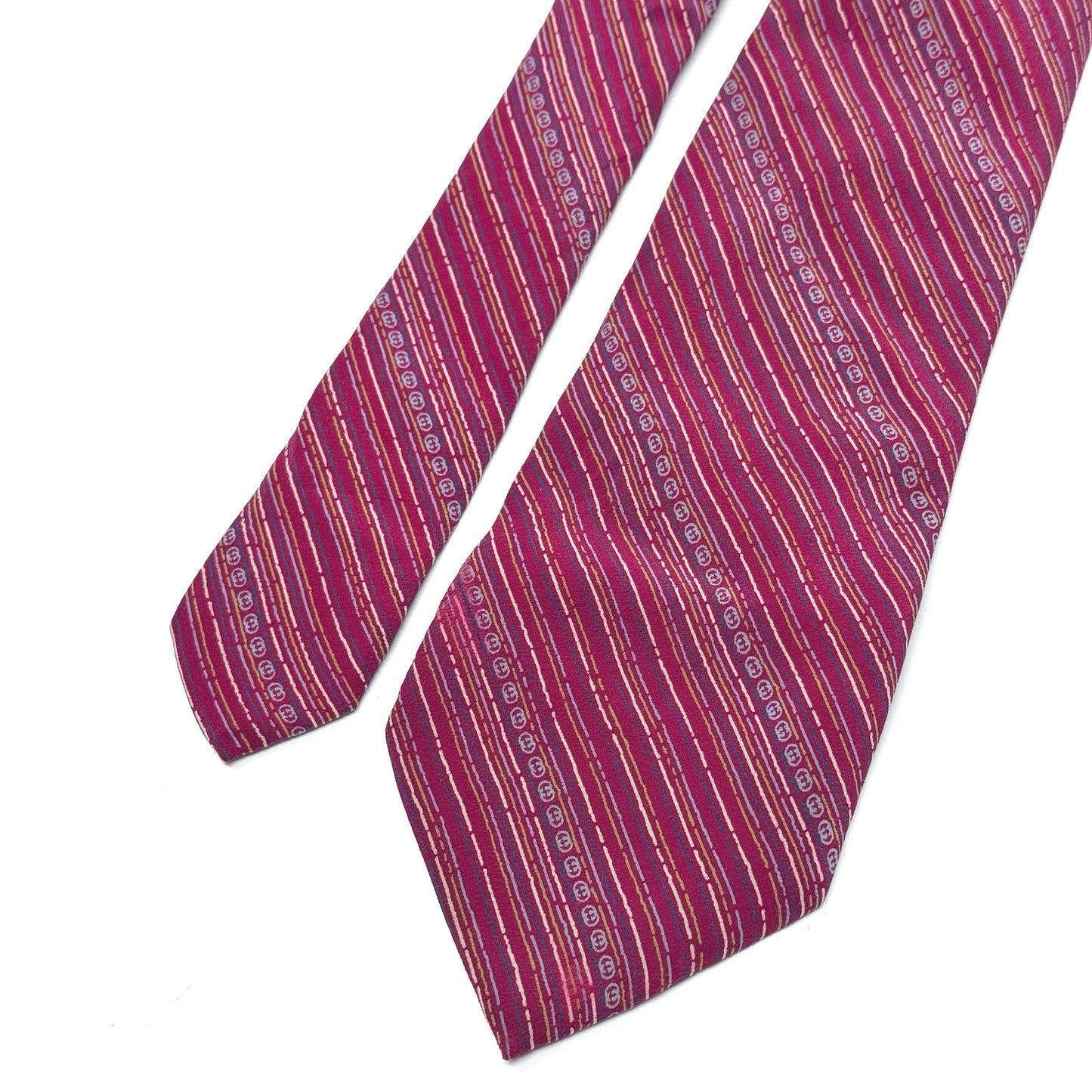 Gucci Vintage ‘GG’ Pattern Tie
