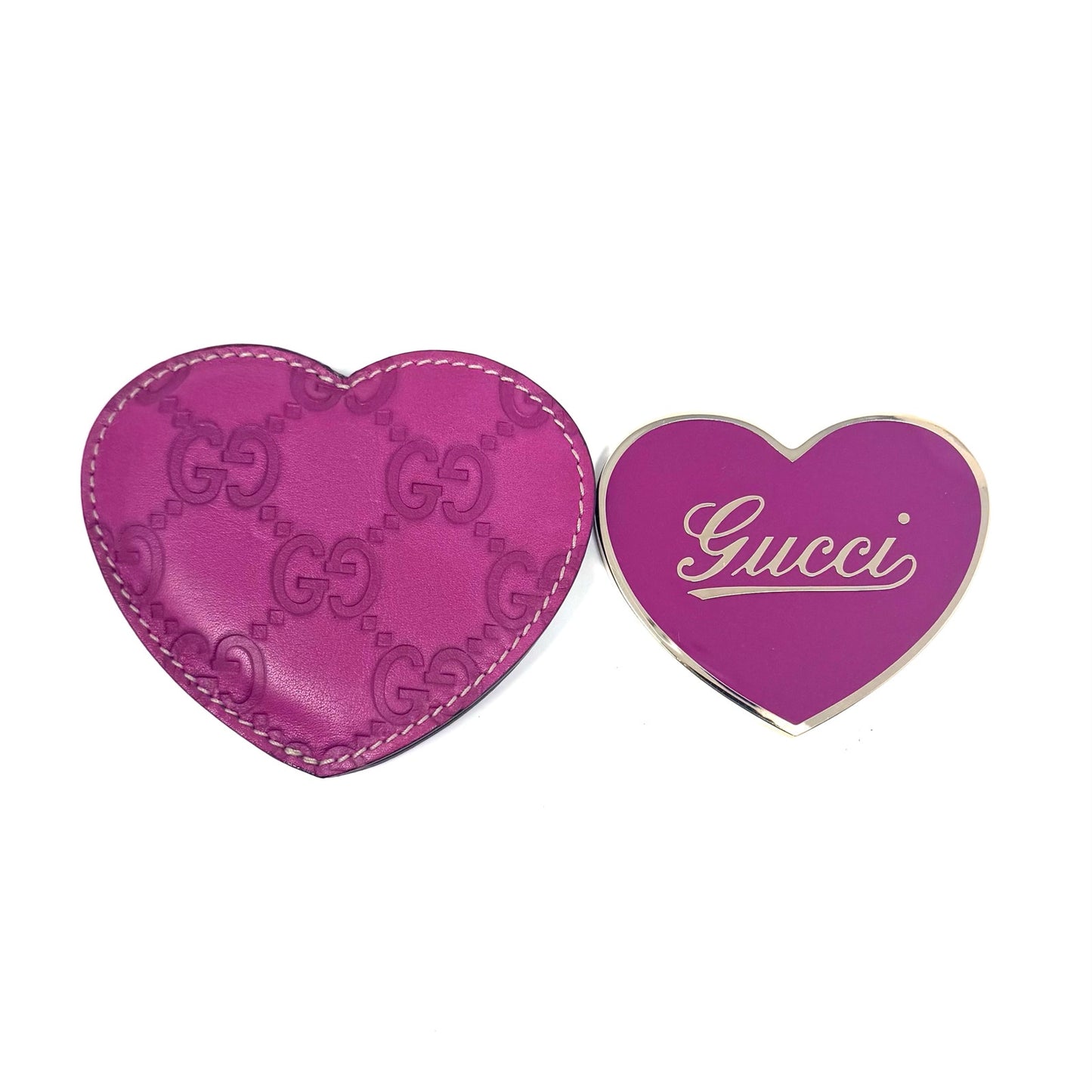 Gucci Heart Mirror Case