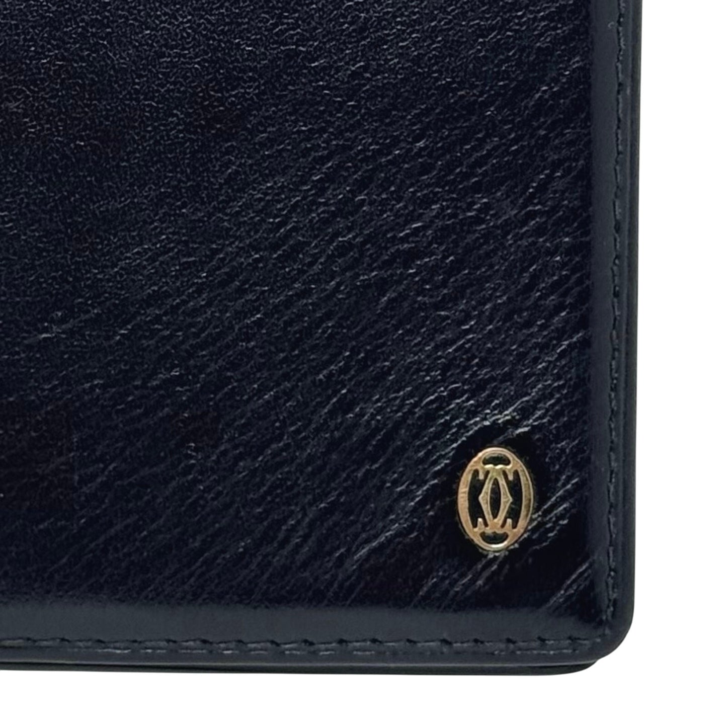 Cartier Black Passport Case