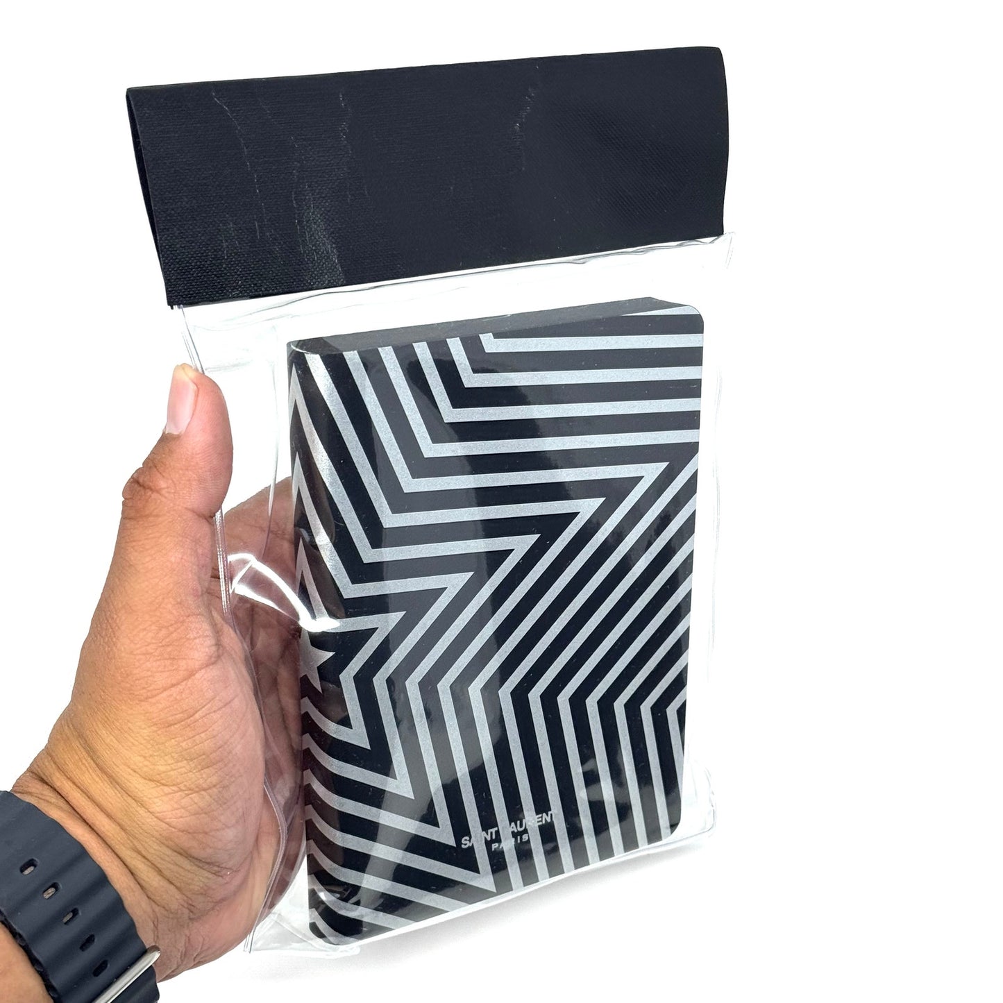 Saint Laurent Star-Patterned Notebook