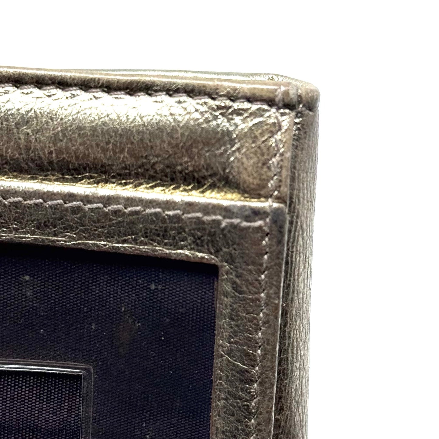 YSL All Black Cardholder Wallet