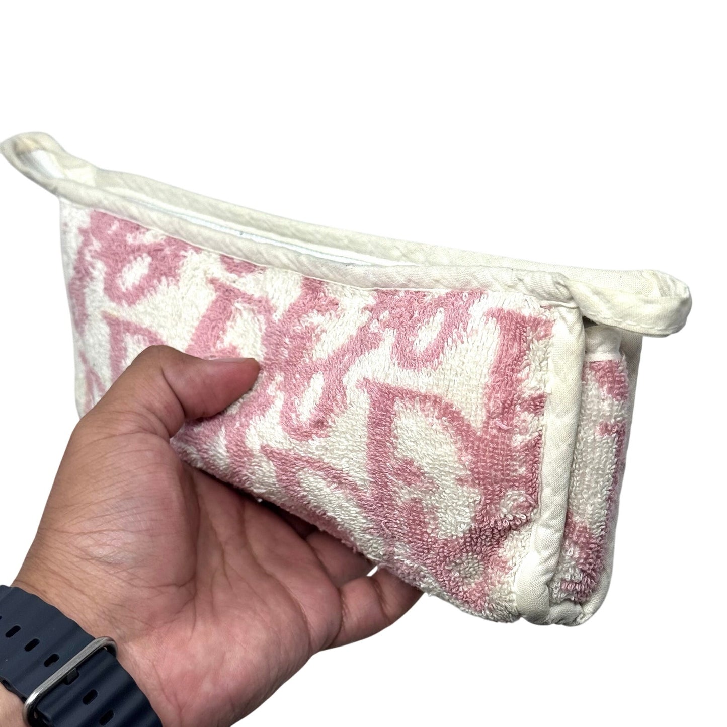 Dior Oblique Terry Cloth Pouch