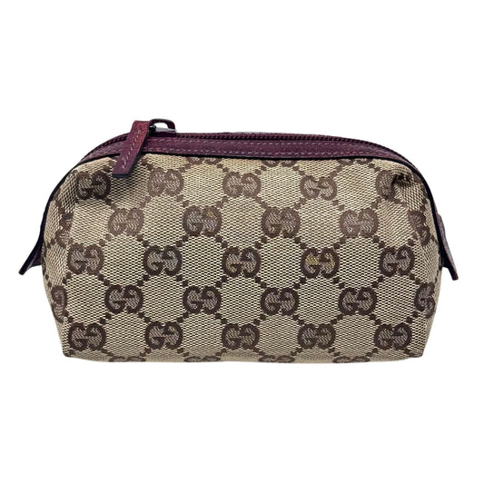 Gucci Canvas Zipper Pouch