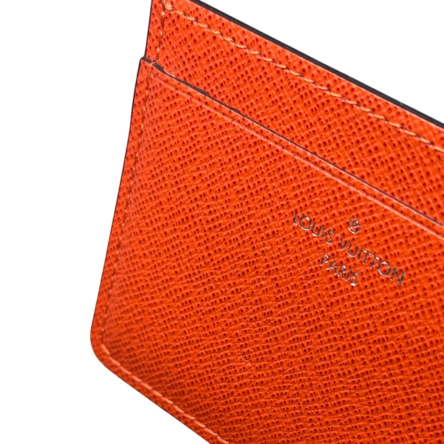 Louis Vuitton Orange Cardholder Wallet
