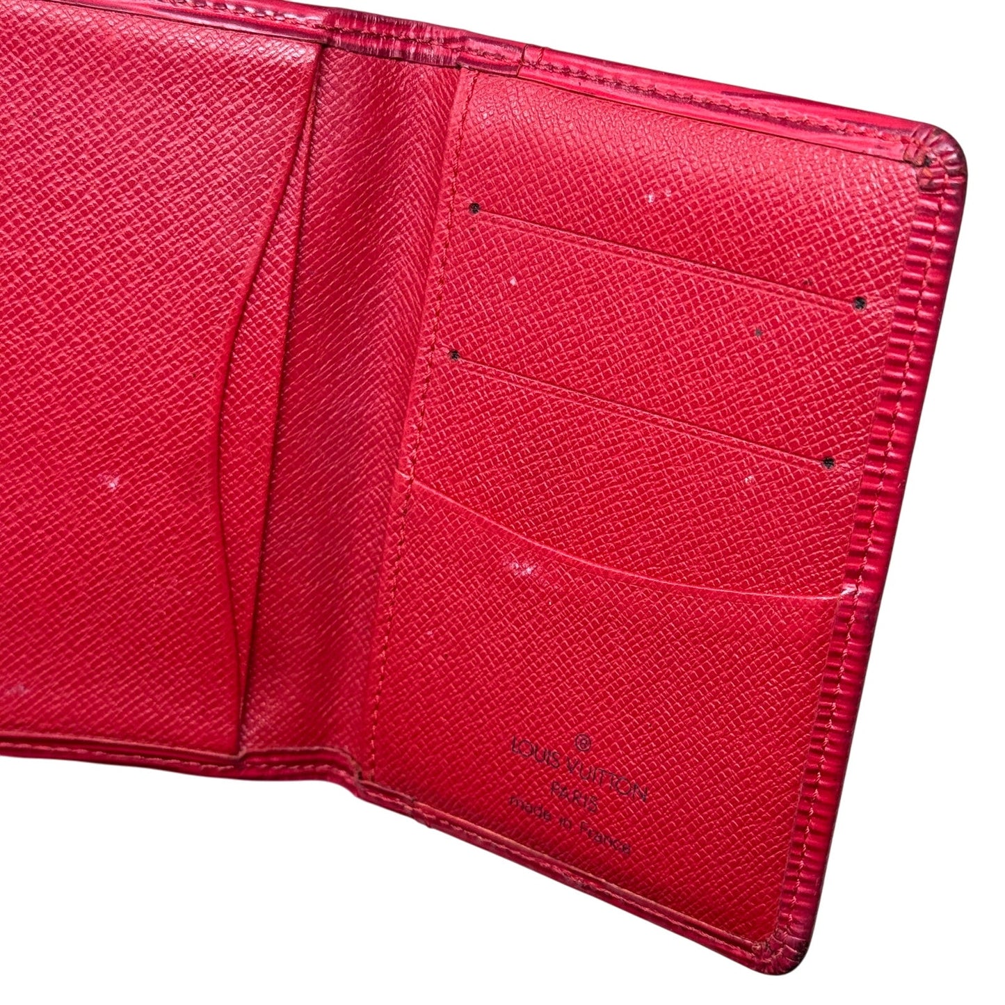 Louis Vuitton Red Pocket Organizer