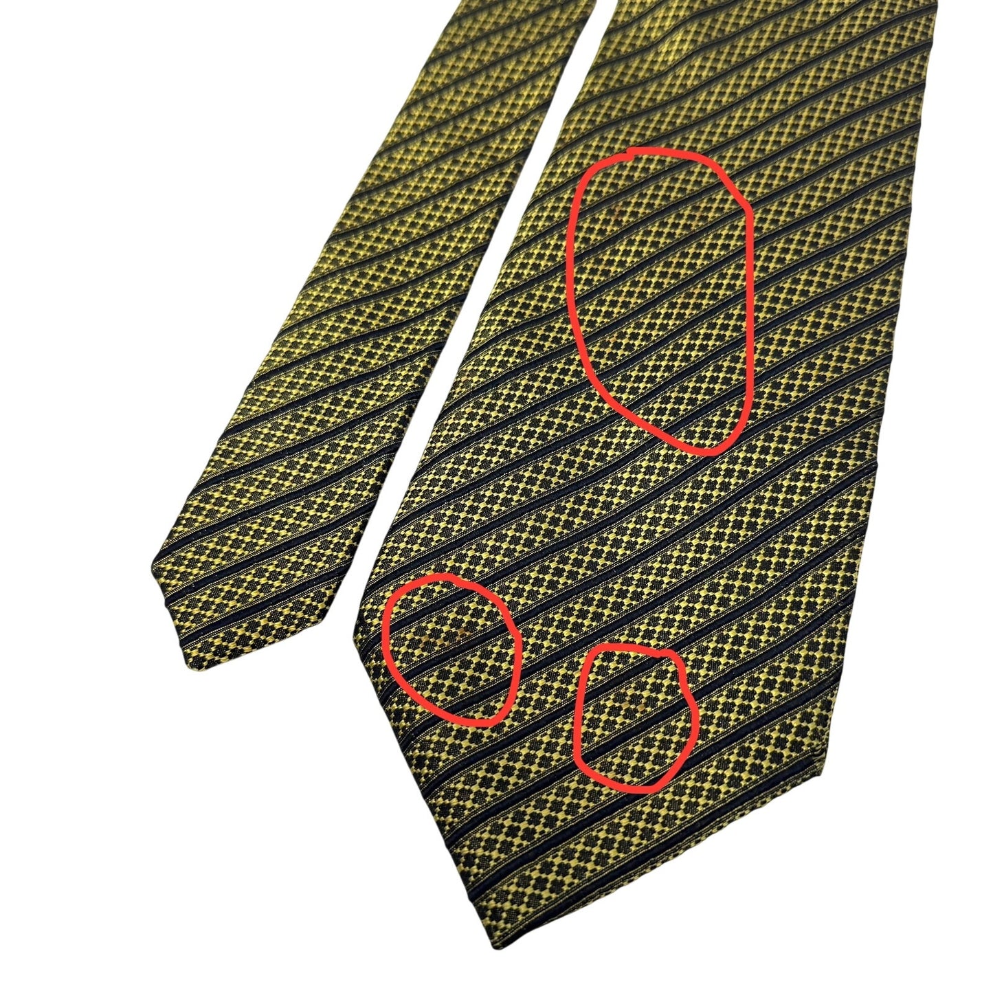 Christian Dior Abstract Pattern Tie