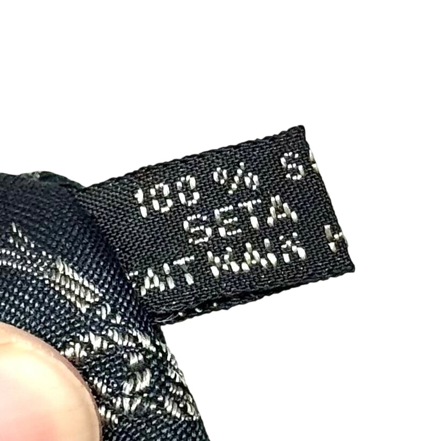 Christian Dior Knot Pattern Tie