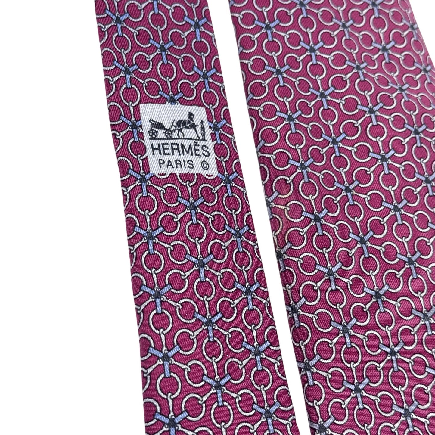 Hermes Abstract Pattern Tie